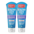 O'Keeffe's for Healthy Feet Night Treatment Foot Cream - 3 oz Tube (2 Pack) - Guaranteed Overnight Relief for Extremely Cracked, Dry Feet, Repairing Skincare, Instantly Boosts and Retains Moisture Levels