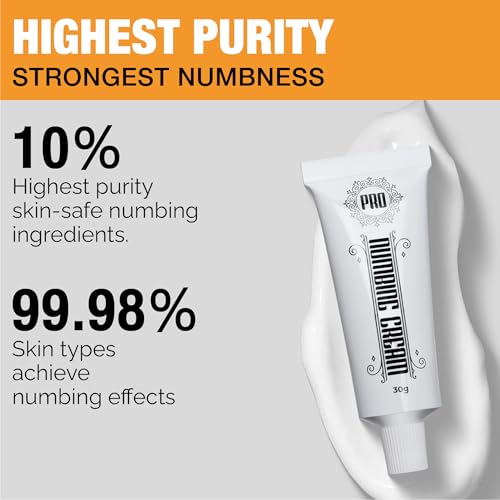 Numbing Cream Max Strength Deep Numbing Cream with Menthol, Emu Oil and Arnica (1 Pcs(1x30g)) Relief Burning, itching, and discomfort, Reduces Soreness in Local and anorectal Areas
