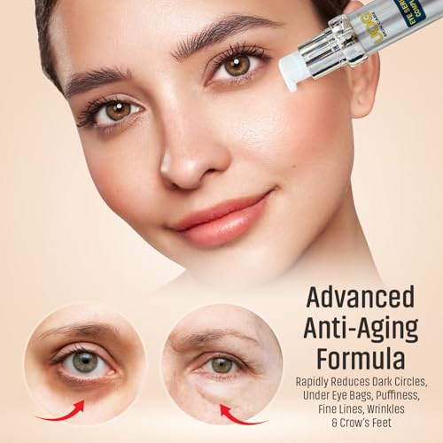 UOG (United One) Eye Serum Complex ? Rapid Reduction Eye Serum for Dark Circles, Puffiness, Wrinkles & Crow¡¯s Feet | Anti-Aging Formula for Firm, Youthful Eyes | Hydrates & Smooths (20ml / 0.7oz)