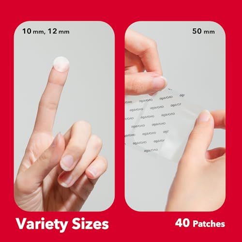 AVARELLE Pimple Patches Hydrocolloid Acne Patches, Acne Spot Treatment for Blemishes and Zit with Tea Tree Oil, Calendula Oil and Cica Oil for Face, Vegan, Cruelty Free (Variety + Fit)