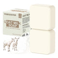 Goats Milk Bar Soap, Natural Face&Body Bath Moisturizing Soap Bar, Gentle on Sensitive Skin Formula, For All Skin Types Men&Women, 2 PACKS