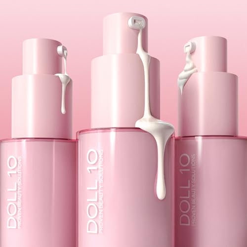 Doll Skin Genius¢â Reishi Renewing Mushroom Milk ? Hydrating Face Serum w/Reishi, Chaga & Lion¡¯s Mane ? Anti-Aging, Barrier Repair & Soothing Skincare for Dry, Sensitive or Mature Skin - 30 Day Supply