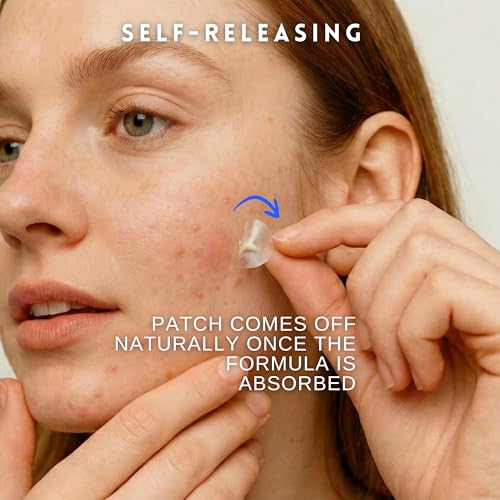 Original Korean Hydrocolloid Acne Pimple Patches, Spot Cover Stickers Absorb Pus, Shrink Pimples & Whiteheads, Scar-Guard Formula (K-Perfect Everyday Thin Pack, 56 Count, 3S)