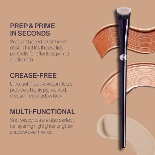 Anisa Beauty Eye Primer Brush ? Soft, Synthetic Fibers for Even Application of Eye Primer and Base Products ? Ideal for Seamless Eyeshadow Prep