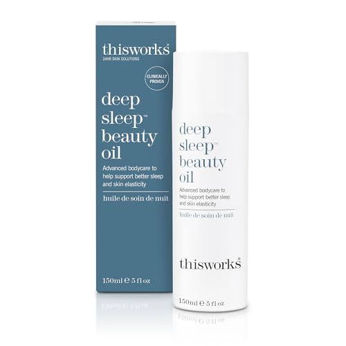 THISWORKS Deep Sleep Beauty Oil ? Clinically Proven Nighttime Treatment with Bakuchiol & Botanical Oils, Improves Skin Elasticity & Barrier Function, 5 Fl Oz