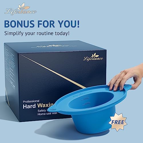 Lifestance L1 Waxing Kit + 1LB Chamomile Blue Hard Wax Beads