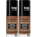 COVERGIRL TruBlend Matte Made Liquid Foundation, Deep Bronze, 1 Fl Oz (Pack of 2)