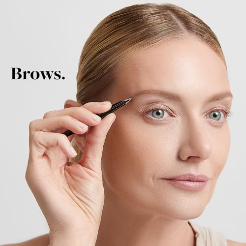 Professional Tweezers for Women and Men - Precision Facial Hair Removal for Eyebrow, Chin, Lips and Splinter Removal, Slant Mini Tweezer and Plucker, Stainless Steel
