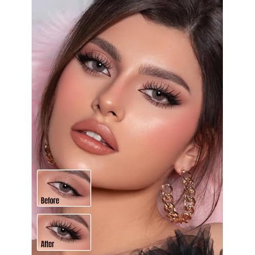 Molly Magic Aphrodite Lash Clusters, Wispy Natural 8-18mm Cluster Eyelash, D Curl Individual DIY False Lash Extension, Thin Invisible Black Lash Band 0.03mm