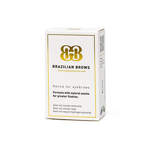 Eyebrow Henna Pack & Tinting Kit ? Dark Chestnut