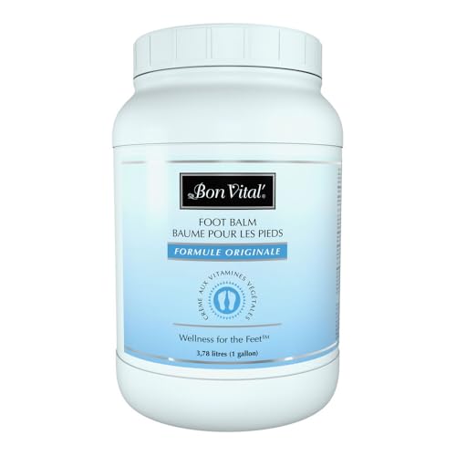 Bon Vital Foot Balm for Dry, Cracked Heels and Foot Repair