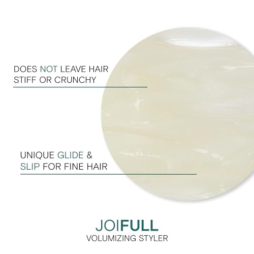 JoiFULL Volumizing Styler | For Fine, Thin Hair | Add Instant Body | Long-Lasting Volume & Texture | Protect Against Pollution | With Rice Protein & Bamboo Extract | 3.38 Fl Oz