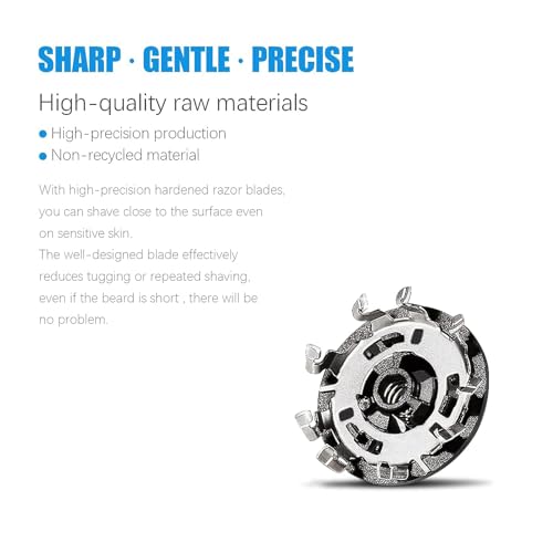 HQ8 Replacement Heads for Philips Norelco Shavers, Compatible with Philips Razor and Aquatec Shavers PT710 PT715 PT720 Heads, 6PCS