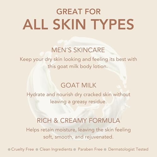 Dionis Goat Milk Hand Cream Men¡¯s Fresh & Cedarwood & Sea Salt 1oz (Pack of 2)