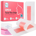 40PCS Facial Wax Strips for Hair Removal, Facial Hair Removal for Women, Waxing Kit for Women's Face, Bikini, Chest, Body, Arms, Legs, Back | 40ct Waxing Strips & 4 calming Oil Wipes (Pack of 2)