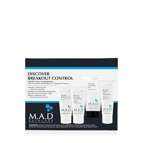 M.A.D Skincare Discover Breakout Control Acne Travel System Set