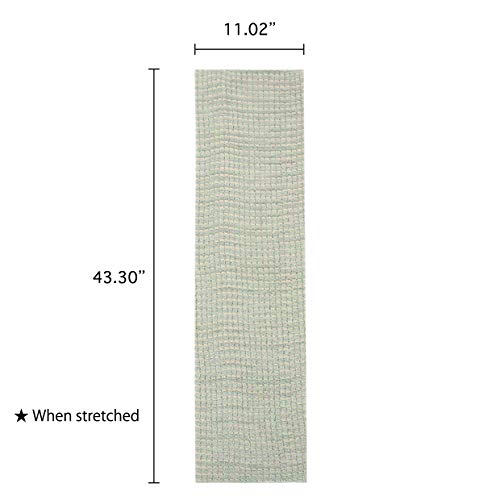 Exfoliating Washcloth [Made in Japan] Extra Long Exfoliating Towel Special Texture Makes Fluffy Foam Lather, Back Scrubber, Dead Skin Cell Remover, Loofah (3pcs Sets(Soft/midium/Super Hard))