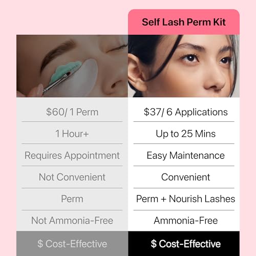 ENTROPY MAKEUP Lash Lift Kit, No-glue Lash Perm Kit, Professional Eyelash Perm Kit for Long-Lasting Curl, Up to 4 Weeks Natural Lift, Nourishing with Ceramide & Hydrolyzed Collagen, Hypoallergenic