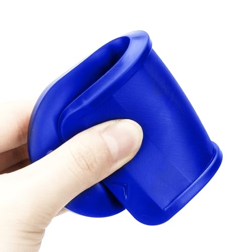 Linkidea Portable Razor Blade Cleaner, Rubber Hair Removal Tool for Razor Maintenance, Compatible with Gillette Fusion 5 Power, Fusion 5 ProGlide (Blue)