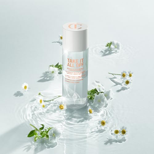 Charlotte Tilbury Take It All Off Makeup Remover - Bi-Phase Cleansing Oil Makeup Remover Enriched with Soothing Camomile to Condition Lashes & Lips - Removes Waterproof Formulas