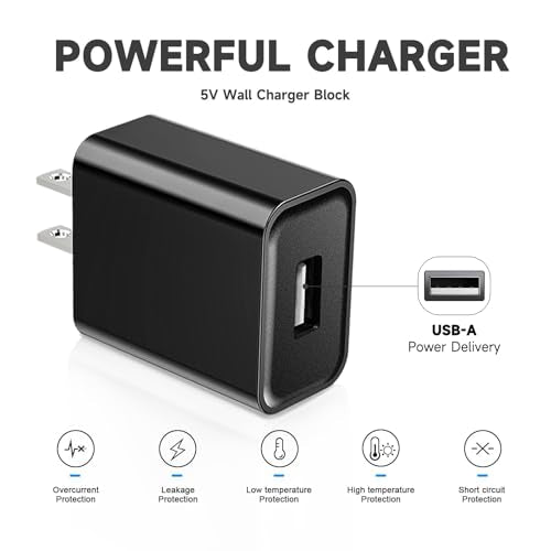 5V USB Wall Power Adaptor Charger Block for Philips Norelco USB Charger for Shavers 2400, 3600, 3900 & hq87 2600 Series 5000, 7000, OneBlade QP2724 Trimmer, Sonicare 4100 3100 2100 1100 HX3681,Bitvae