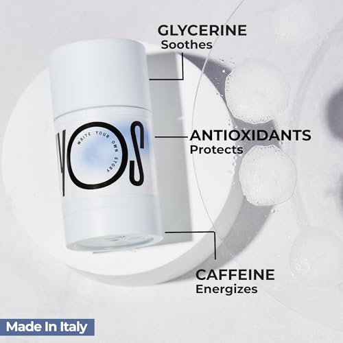 WYOS Shave Stick for Men ? Hydrating Glycerin Formula for Sensitive Skin, Smooth Glide for a Close Shave, Solid Shaving Cream Stick, Hands-Free, No Mess, Leak-Proof & TSA-Friendly, 3 Pack