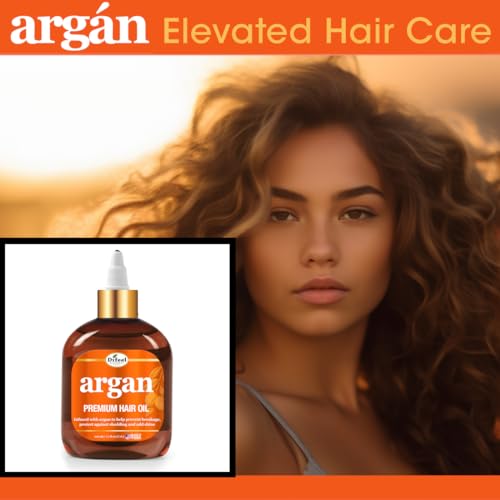 Difeel Premium Argan Hair Oil - Dry Hair Treatment, 7.1 oz