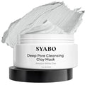 Amazonian White Clay Refreshing Pore Mask, Blackhead Remover for Face, Resurfacing Mask 200ml (7.05 Fl Oz)