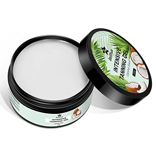 Tanning Accelerator Tanning Gel Accelerator Cream (Coconut) White