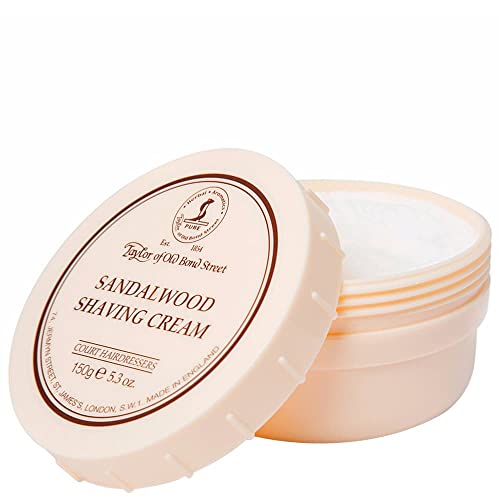 Taylor of Old Bond Street Luxury Shaving Cream Trio ? Sandalwood, Cedarwood, & St James (3 x 150g Bowls)
