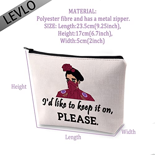 JYTAPP TV Show Gift Inspired Makeup Bag TV Show Fan Gift Luke's Diner Coffee Inspired (cosmetic organizer bag)