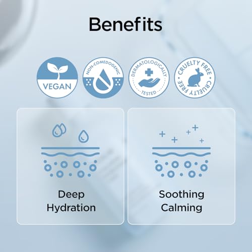 P.CALM Hyaluron Doubleshot Toner ? Hyaluronic Acid & Centella Asiatica for All Day Deep Hydration and Soothing, Korean Moisturizing Skincare (200ml / 6.76 fl.oz)