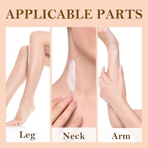 Crepe Firming Body Cream, Extra Large Size Body Skin Cream Lotion for Aging Crepe Skin Improve Natural Elastin with Collagen Production for Neck Arms Leg Deeply Moisturizer Cream, 10 oz