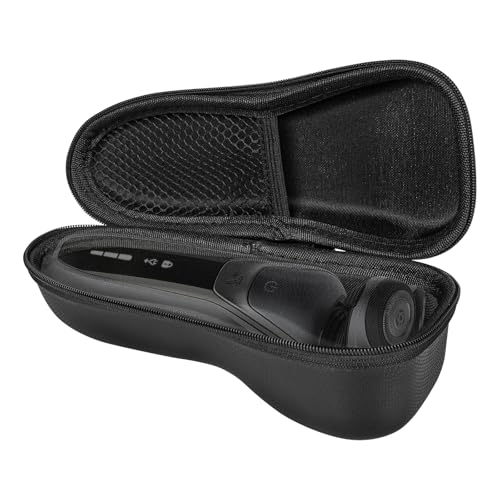 Linkidea Hard Shell Electric Shaver Storage Case for Travel & Daily Use, Protective Organizer Case Compatible with Philips Norelco Series 7, Compact Men's Shaver Bag (Black)