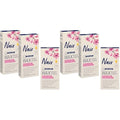 Nair Hair Remover Wax Ready Strips for Legs & Body, No Mess Waxing Kit for Hair Removal, 6-pack Wax Strips, 40ct Each Wax Kit