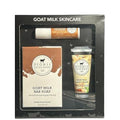 Dionis Goat Milk Skincare Gift Set, Nutty Vanilla, Bar Soap, Hand Cream and Lip Balm, 3 Piece Collection