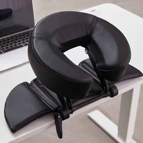 Massage Headrest for Table Bed Mattress Face Cradle with Pad, Face Down Therapy After Eye Surgery Adjustable Massage Headrest Cradle with Face Cushion, Head Support Massage Equipment