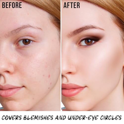 Profusion Cosmetics Feel Good Skin Foundation ? Radiant Satin Finish, Buildable Coverage with SPF 15 Sun Protection, Hydrating, Lightweight, Vegan & Cruelty-Free Makeup (Light 200, 1)