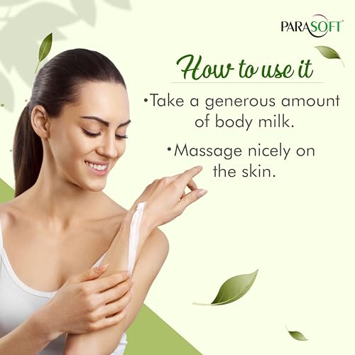 Parasoft Body & Face Milk Lotion for Very Dry Skin ? 100ml / 3.38 fl oz (Pack of 4) | Non-Sticky Hydrating Lotion with Aloe Vera, Shea Butter, Vitamin B3 & B6