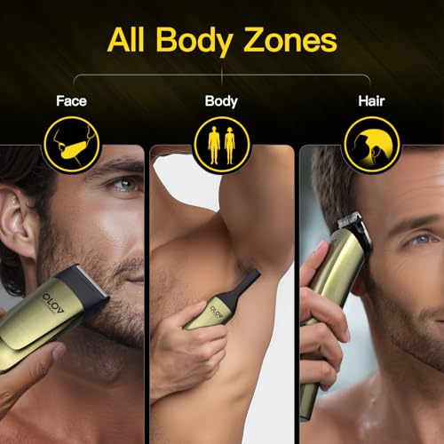 Electric Razor for Men, 3D Floating Blade Shaver with 9000 RPM High Speed, IPX7 Waterproof, 60-Day Battery Life, Compact Portable Wet/Dry Electric Shaver