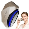 LULUROSE Facial Massager with Red and Blue Light Heat Vibrating for Face,Beauty Device for Skin Care Wrinkles,at Home or Traveling