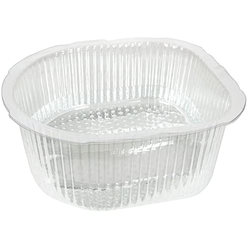 ForPro Universal Pedi Bath Liners - 50% THICKER - Fit Footsie Bath Plus Foot Bath, Disposable Pedicure Foot Tub Liners for Foot Spa Basins & Foot Bath Soaks, Clear, 50-Count