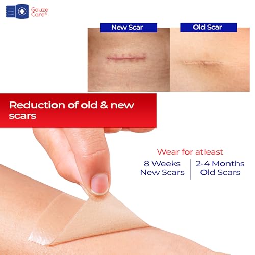 GauzeCare Silicone Scar Tape ? 1.6¡±x120¡± Roll ? Medical-Grade, Reusable, Professional Silicone Scar Tape for surgical scars, C-Section, Burns, Keloid, and Acne Scars
