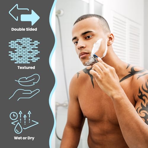 Large Disposable Face Towels, Facial Wipes, Super Soft and Thick Shaving Face Towels XL, Daily Makeup Remover Tissues, Dry Clean Cloths for Sensitive Skin, 10"¡¿12"
