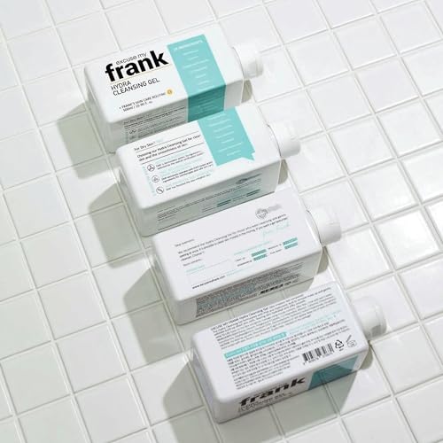 Innerest [Excuse My Frank Hyaluronic Face Cleanser Cleansing Gel Moisturizing Face Wash 500ml/16.9 fl.oz. | Cleanser for All Skin Type I Korean Skin care