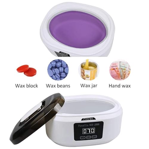 Paraffin Wax Machine for Hand and Feet£¬Touchscreen Paraffin Wax Warmer with 1.98lb Wax Moisturizing Paraffin Spa Wax Bath Kit, Large Capacity at Home for Smooth and Soft Skin