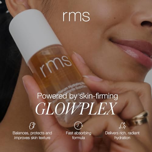RMS Beauty SuperNatural Glow Video Serum Mist ? Dual-Phase Hydrating Face Mist with Niacinamide & Peptides ? KIND TO BIOME¢ç Certified ? 24-Hour Moisture ? 1.0 fl oz