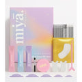 MIYA LASH | Lash Lift & Brow Lamination Kit with Glue Balm | AURA Series | 2-in-1 Eyelash Perm & Brow Lift | Individually Packed Sachets with Tools | Results Last Up to 6 Weeks