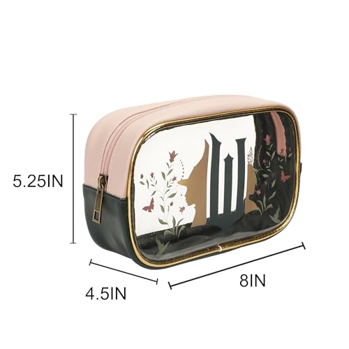 Bioworld Universal Wicked: Part One 3-Piece Cosmetic Pouch Set with Emerald City Design
