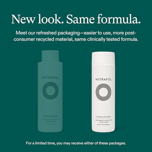 Nutrafol Conditioner, Physician-formulated for Thinning Hair, Moisturizing, Strengthening and Color Safe, Lightweight Protection